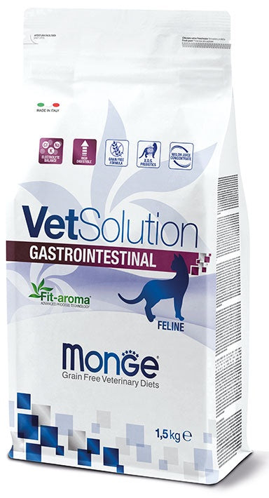 MONGE VetSolution Gastrointestinal Cat Dry Food 1.5kg