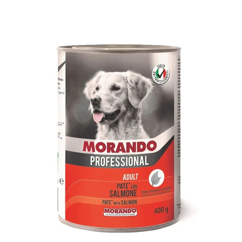 Morando Dog Wet Food Pate Salmon 400g - Paw & Joy