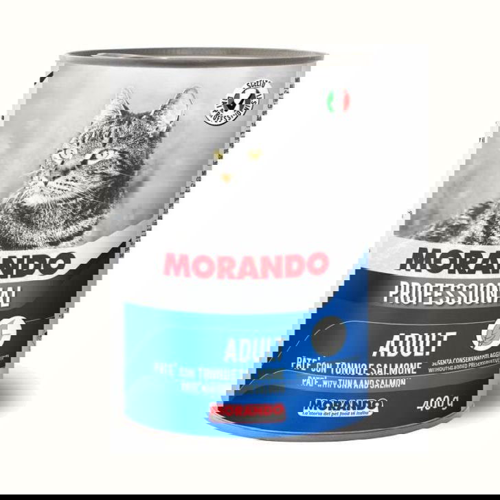 Morando Cat Wet Food Pate Tuna&Salmon 400g -  - PetsOffice