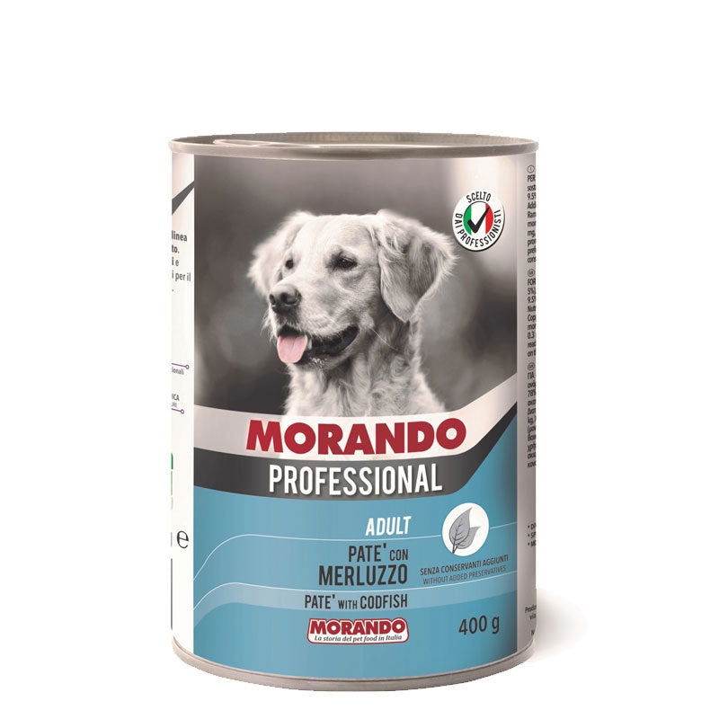Paw & Joy Biggest Pet Supplies brand in Egypt | Morando Dog Wet Food Pate Codfish 400g