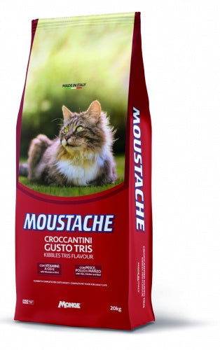 Paw & Joy Biggest Pet Supplies brand in Egypt | MOUSTACHE Tris Cat Dry Food 20kg