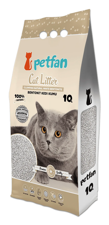 PETFAN Clumping Cat Litter Natural 10L - Paw & Joy