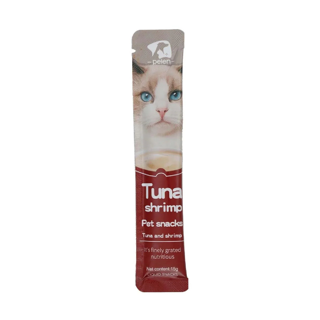 Pelen Creamy Cat Treat Tuna&Shrimp 15g - Paw & Joy