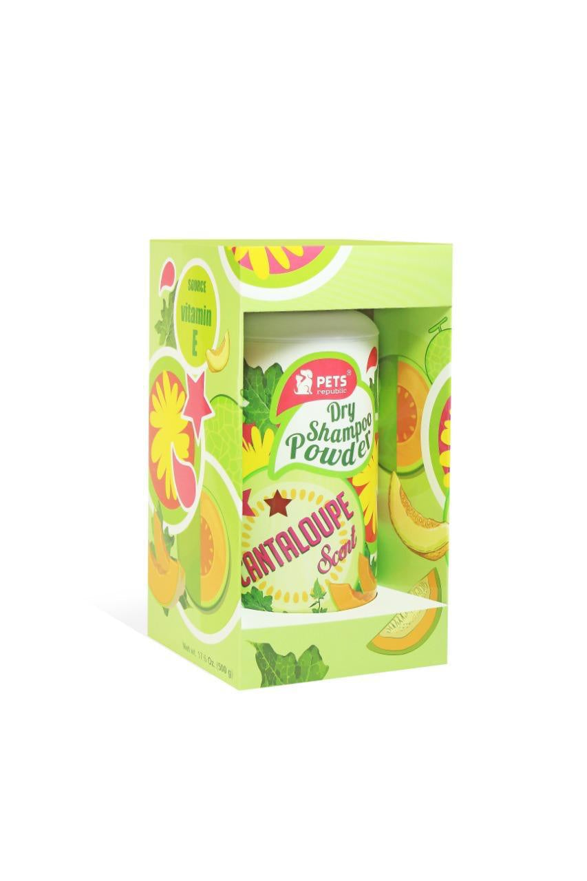 Pets Republic Powder Dry  Shampoo Cantaloupe 500g