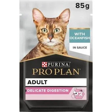 Pro Plan Delicate Nutri Savour Oceanfish Pouch Gravy 85g - Paw & Joy