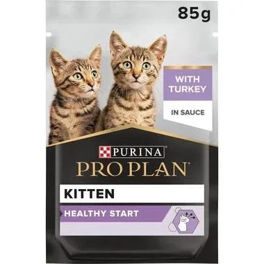 Pro Plan Kitten Nutri Savour Turkey Pouch Gravy 85g - Paw & Joy