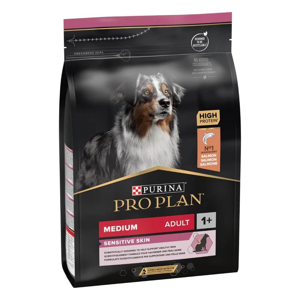 Paw & Joy Biggest Pet Supplies brand in Egypt | Pro Plan Medium Adult Salmon 3kg