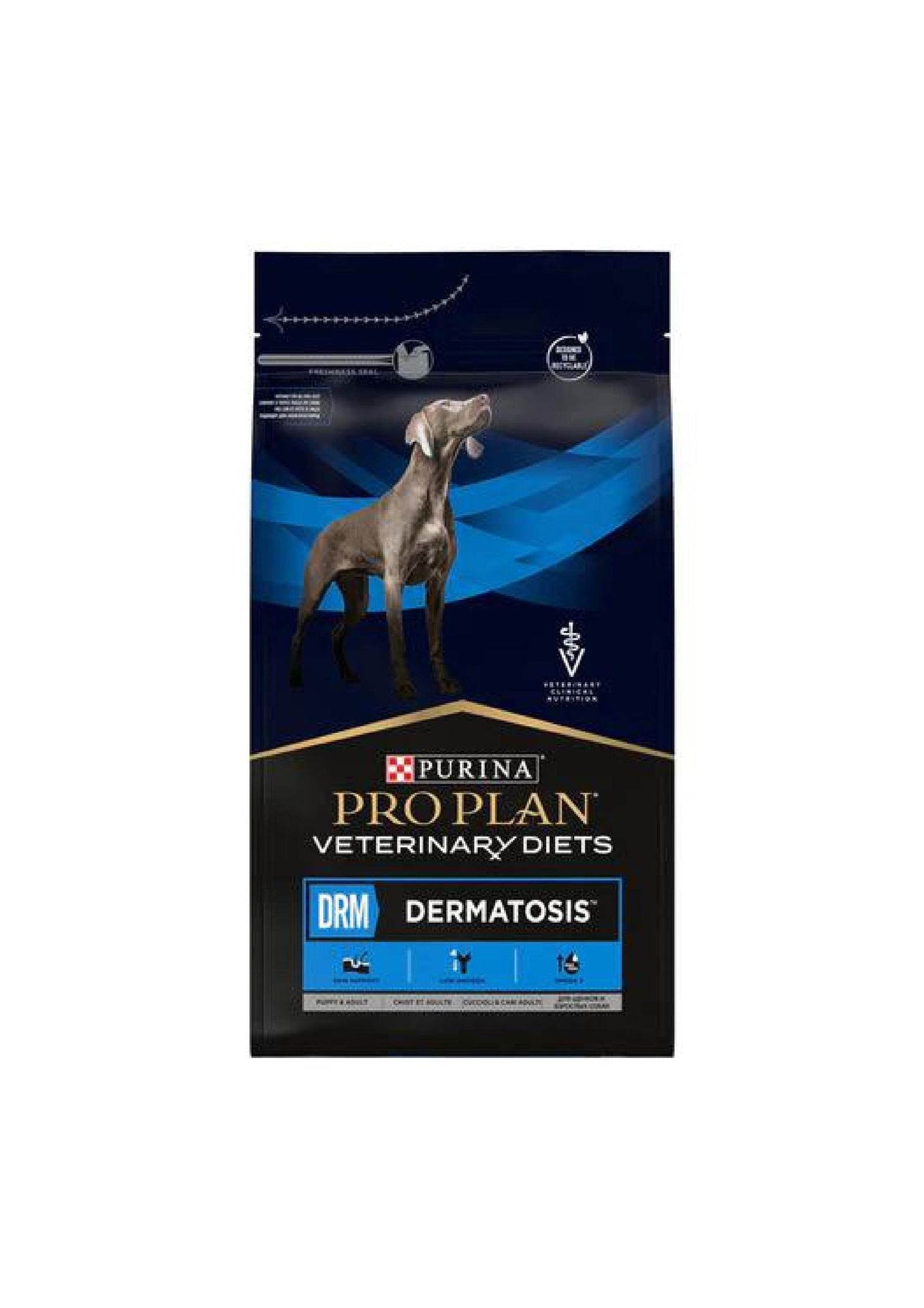 Pro Plan VD DRM Dermatosis Dog Dry Food 3kg -  - PetsOffice