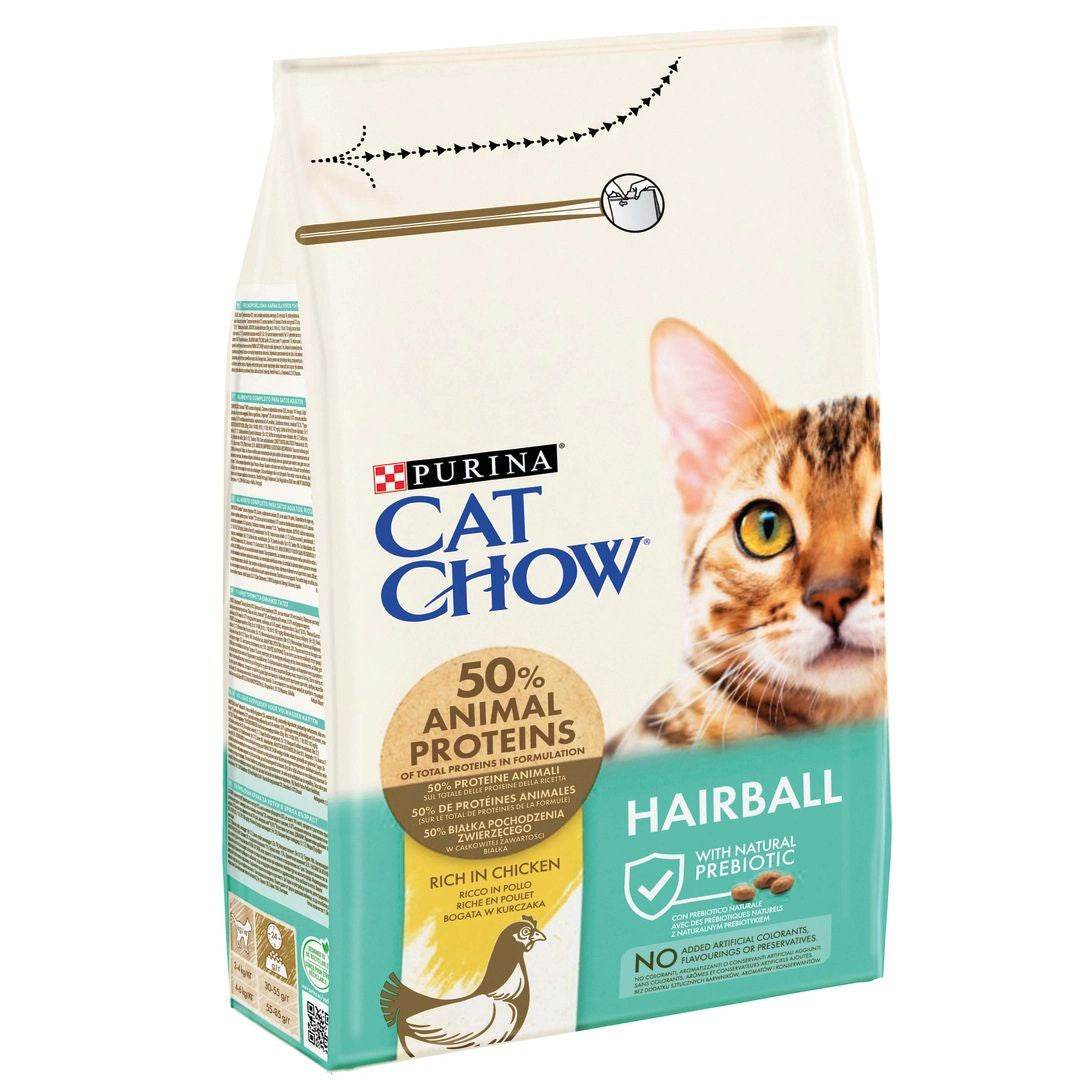 Paw & Joy Biggest Pet Supplies brand in Egypt | Purina Cat Chow Hairball Control 1.5kg