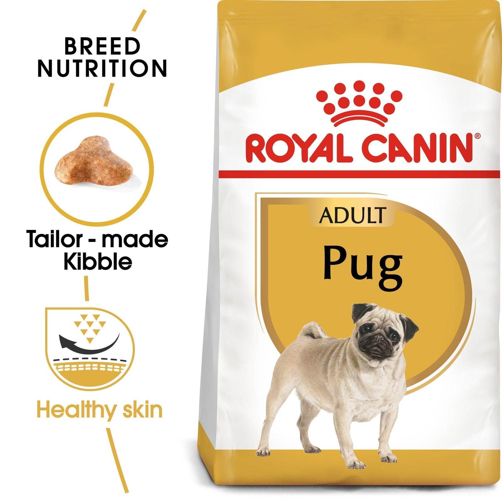 Paw & Joy Biggest Pet Supplies brand in Egypt | Royal Canin Pug Adult 1.5kg