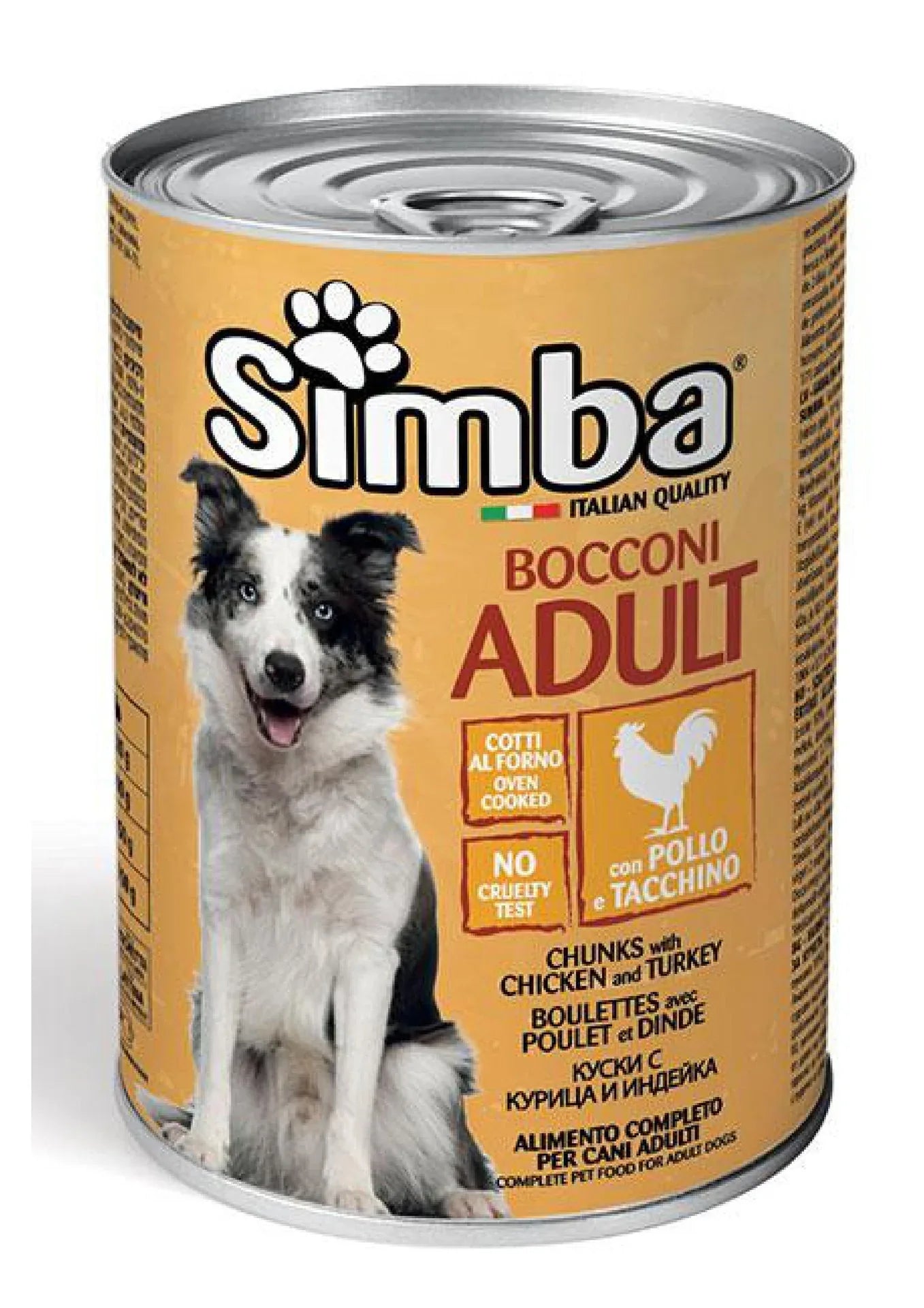 Simba Chicken&Turkey Chunks Dog Wet Food 415g - Paw & Joy