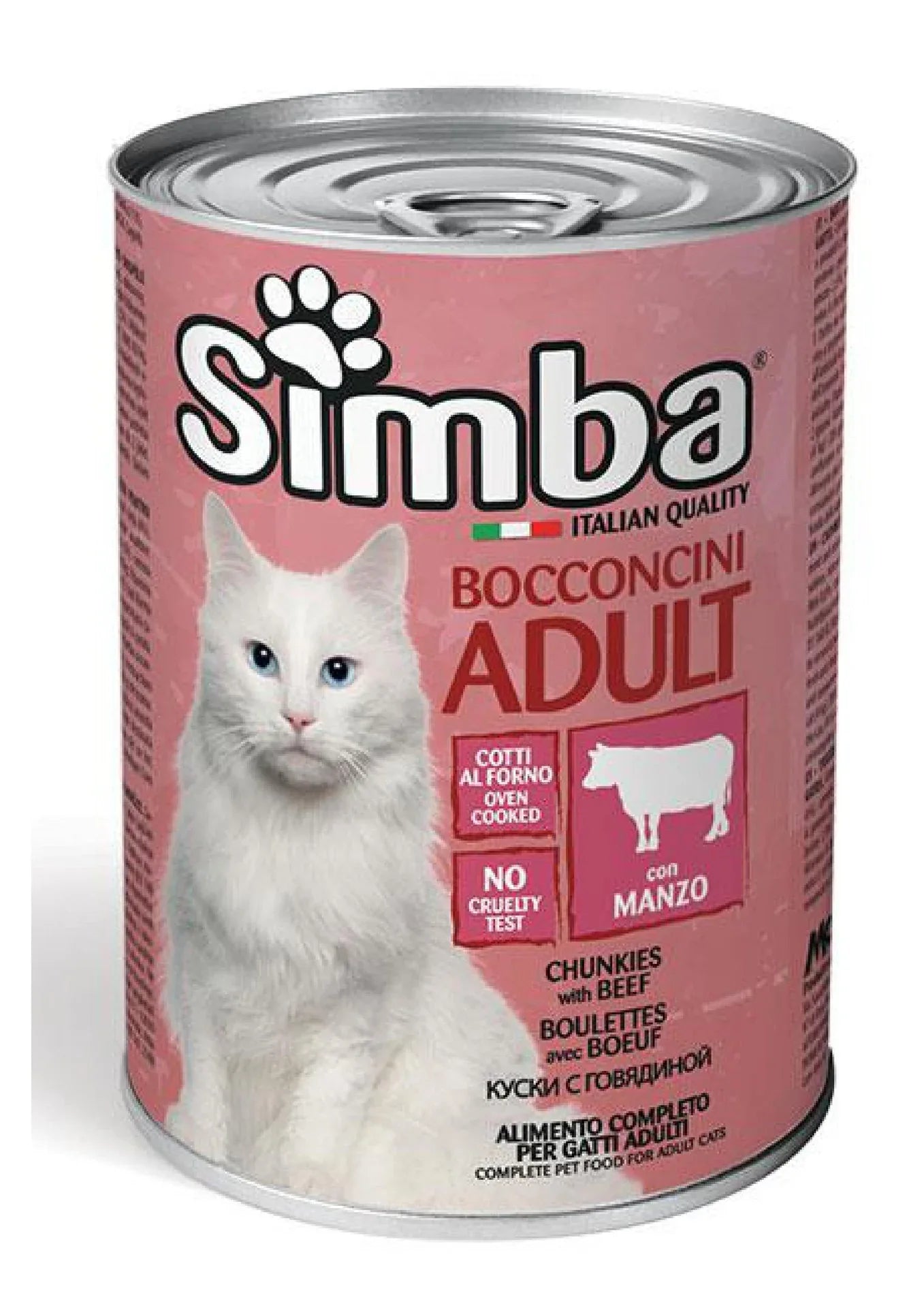 Simba Meat Chunks Cat Wet Food 415g - Paw & Joy