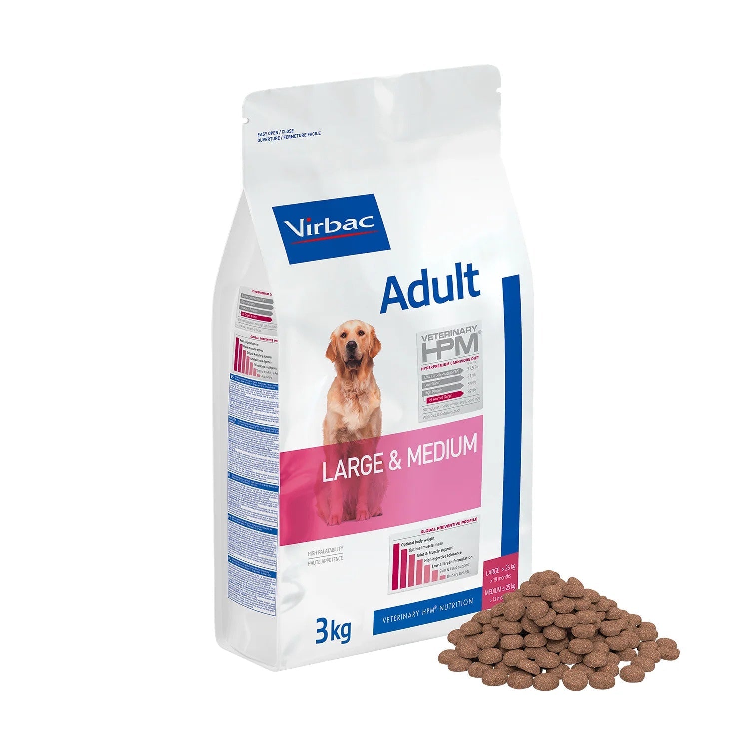 Virbac Adult Large & Medium 3kg