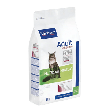 Virbac Adult With Salmon Neutered & Entire Cat 1.5kg - Paw & Joy