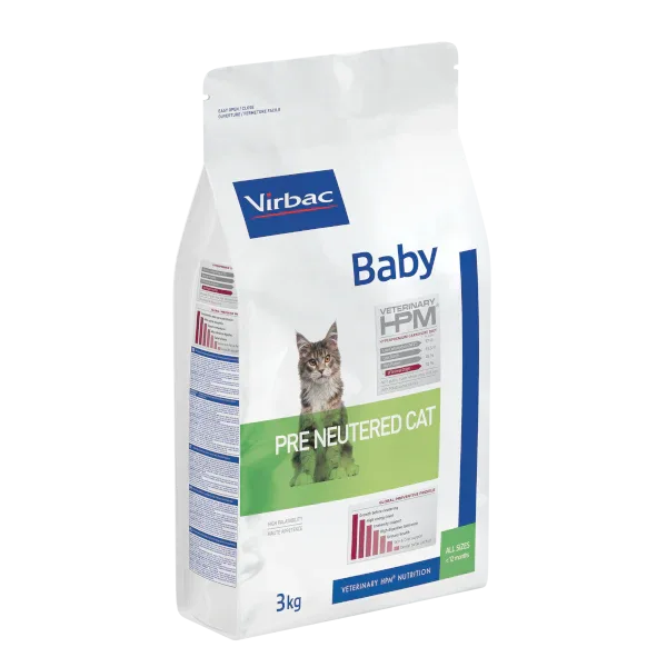 Virbac Baby Pre Neutered Cat 400g - Paw & Joy