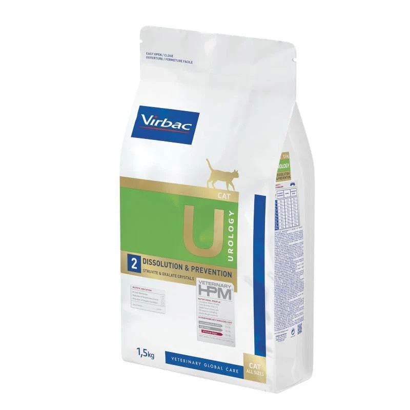 Paw & Joy Biggest Pet Supplies brand in Egypt | Virbac Cat Urology Dissolution&Prevention Cat Dry Food 1.5kg