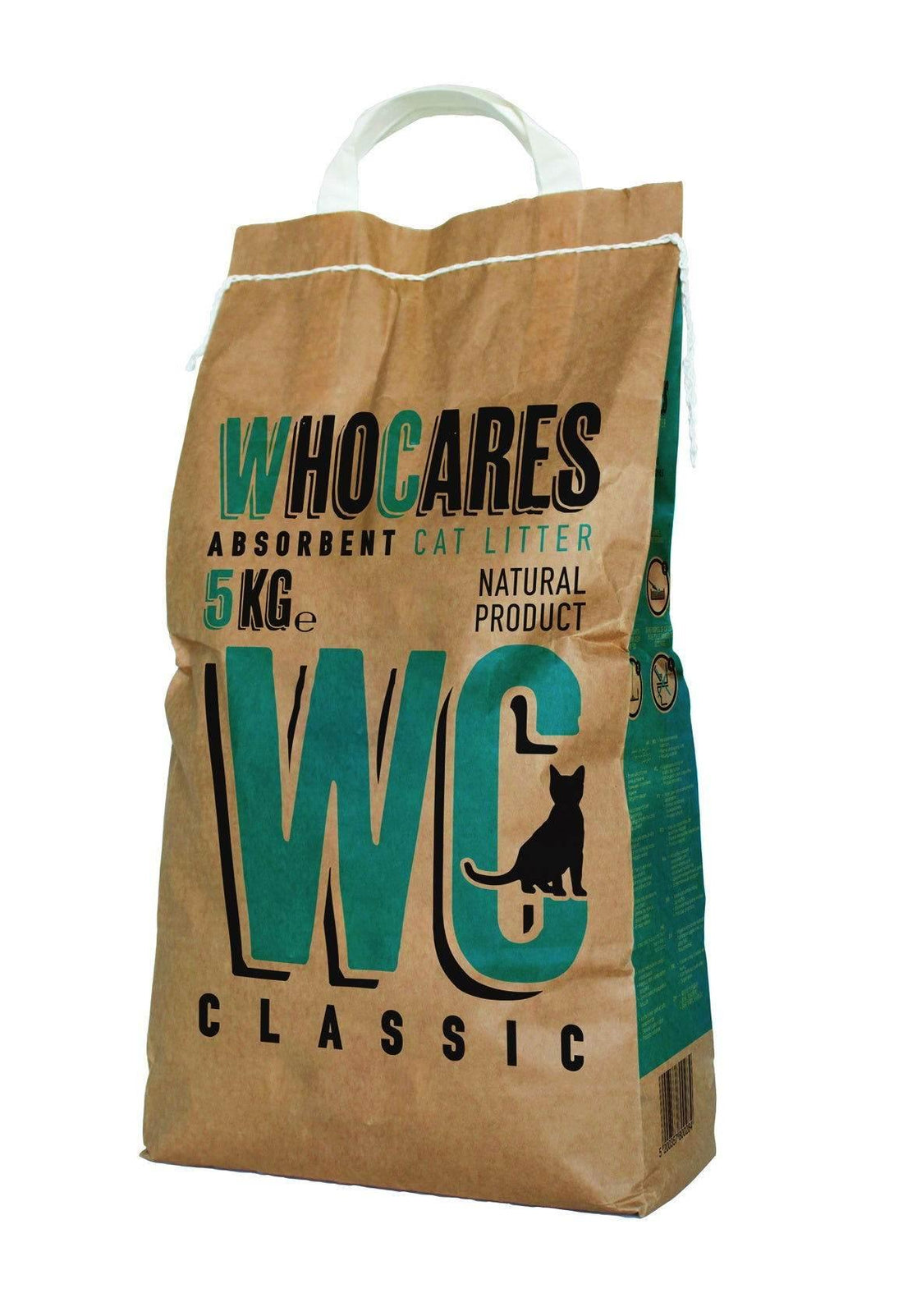 WHO CARES Non-Clumping cat litter 5Kg - Paw & Joy