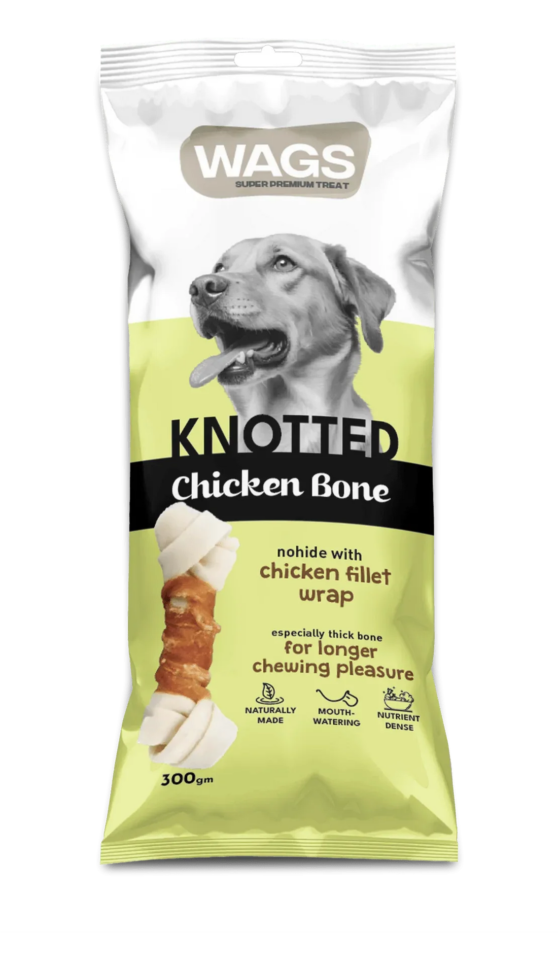 Wags Chicken Bones 5pcs 300g - Paw & Joy