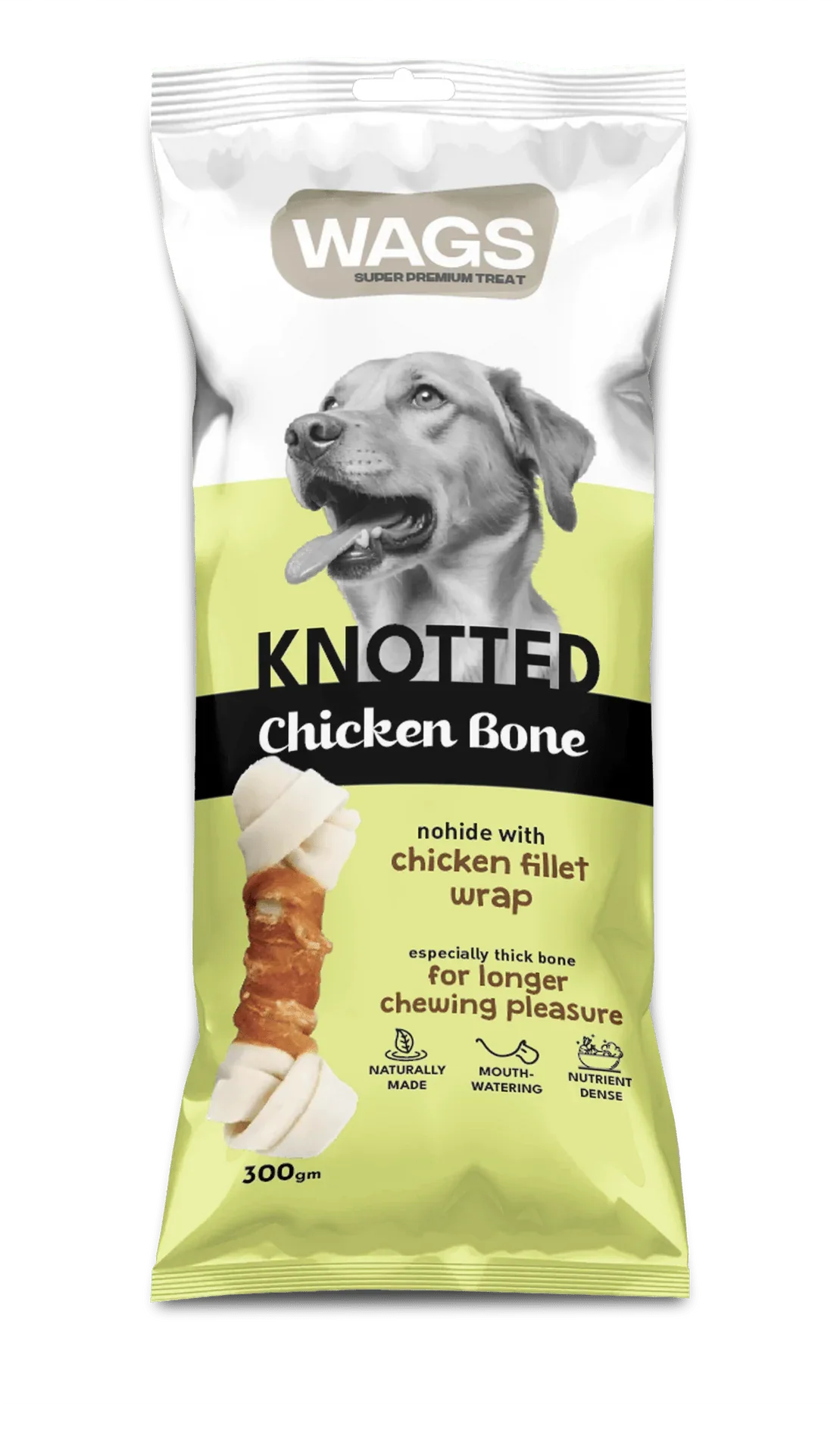 Wags Chicken Bones 5pcs 300g - Paw & Joy