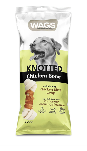 Wags Chicken Bones 5pcs 300g - Paw & Joy