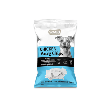 Wags Chicken Chips 100g - Paw & Joy