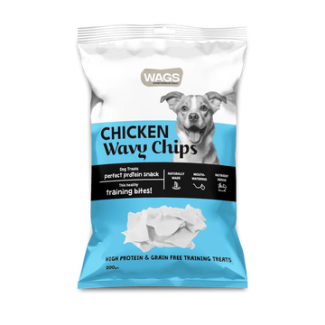 Wags Chicken Chips 200g - Paw & Joy