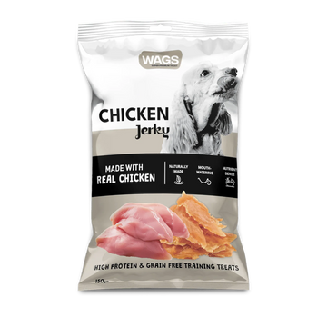 Wags Chicken Jerky 150g - Paw & Joy