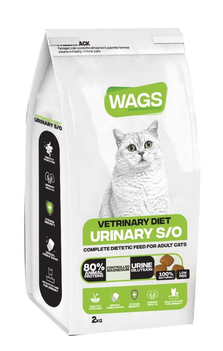Wags Urinary SO Cat Dry Food 400g -  - PetsOffice
