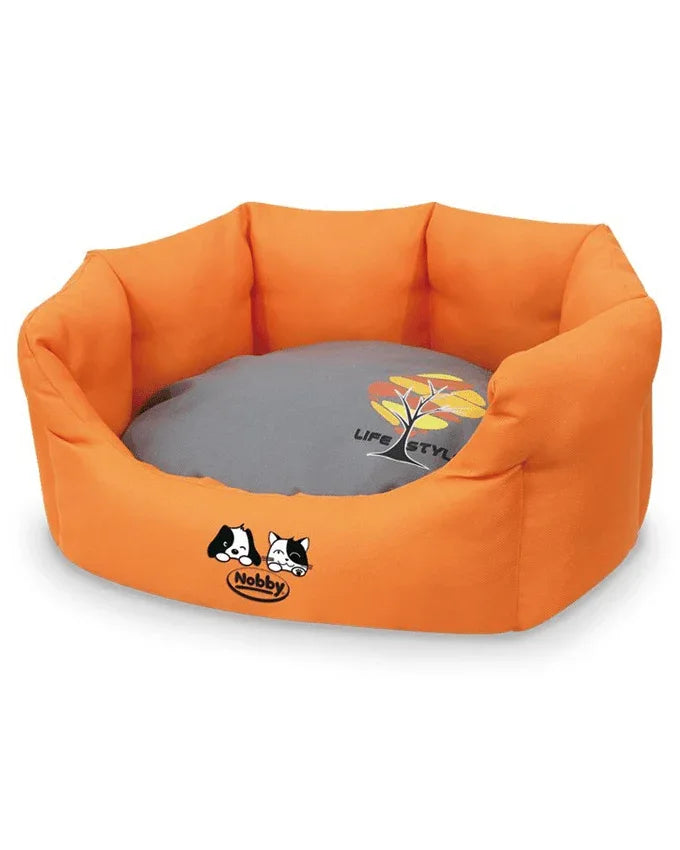 70741 NOBBY Comfort bed oval "CHUMA" - Paw & Joy