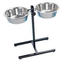 72833 NOBBY Dog-foodbar incl. 2 bowls 25,0 cm 2,75 ltr - Paw & Joy