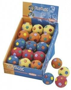 79667 NOBBY Rubber footballs - Paw & Joy