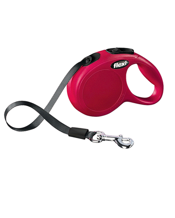 76893 Flexi NEW CLASSIC XS Red Tape 3m - Paw & Joy